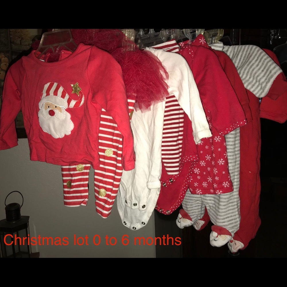First Christmas and New Year’s lot 3-6m